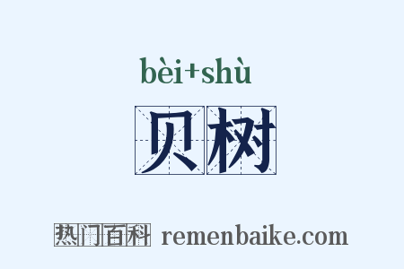 贝树是什么意思的图片
